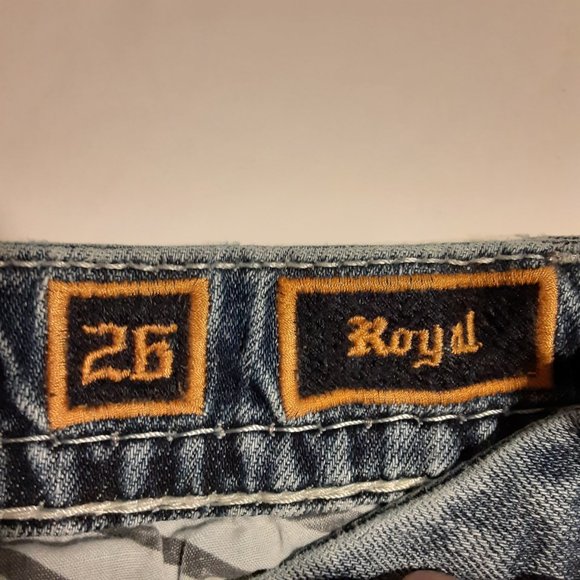 Rock Revival Women's Royal Boot Cut Embellished Jeans  RP9170B200 Size 26 - Picture 6 of 10